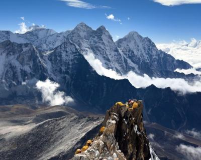 climbing In Nepal 