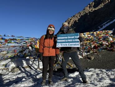 Thorong La 5,416m Annapurna Circuit  