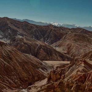 Mustang valley landscape  