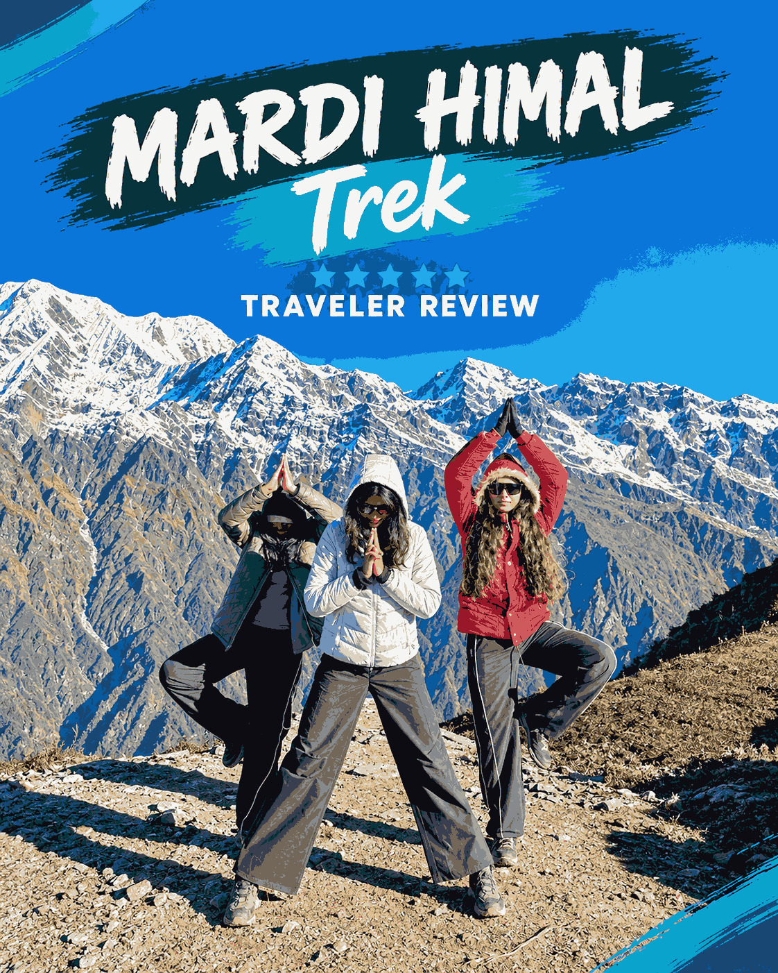 Our guests sharing their wonderful experience with Trek Curator from the Mardi Himal Viewpoint!” — Mardi Himal Trek